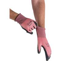 Gants &eacute;cologiques, l&eacute;gers, et r&eacute;sistants &agrave; la coupe, &agrave; haute dext&eacute;rit&eacute;, Taille 7, Calibre 18, Rev&ecirc;tement Mousse de nitrile, Enveloppe en Acier inoxydable/PEHP/rPET, ASTM ANSI niveau A4 Seagulf Marine Industries Inc.