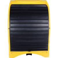 Palette contre les d&eacute;versements &agrave; couvercle dur pour 4 barils, 68,11" lo x 61,61" la x 83,07" h, Capacit&eacute; de charge 1433 lb Seagulf Marine Industries Inc.