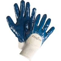 Gants &agrave; doublure interlock de poids moyen, 9/Grand, R&ecirc;vetement Nitrile, Enveloppe en Coton Seagulf Marine Industries Inc.