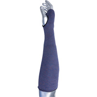 Manchette ASP &agrave; 2 plis avec trou pour pouce ECO Series Kut Gard, Aramide, 14", ASTM ANSI niveau A3, Mauve Seagulf Marine Industries Inc.