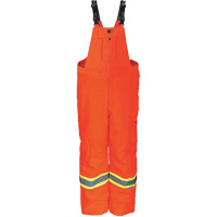 Combinaison robuste trilob&eacute;e ignifug&eacute;e anti-d&eacute;chirure de 300D Journeyman, Polyester, Petit, Orange haute visibilit&eacute; Seagulf Marine Industries Inc.