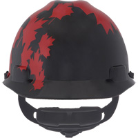Specialty V-Gard&reg; Hard Hat, Ratchet Suspension, Black/Red Seagulf Marine Industries Inc.