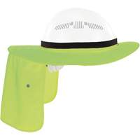 Chill-Its 6661 Universal Hard Hat Brim with Neck Shade, Hi-Vis Lime Seagulf Marine Industries Inc.