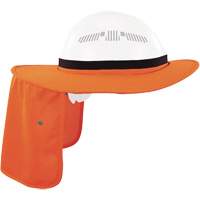 Chill-Its 6661 Universal Hard Hat Brim with Neck Shade, Hi-Vis Orange Seagulf Marine Industries Inc.