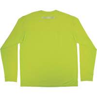 Chemise de refroidissement &agrave; manches longues avec protection solaire et UV Chill-Its 6689, Jaune lime haute visibilit&eacute;, Petit Seagulf Marine Industries Inc.