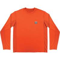 Chemise de refroidissement &agrave; manches longues avec protection solaire et UV Chill-Its 6689, Orange, Petit Seagulf Marine Industries Inc.
