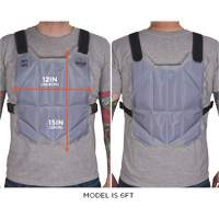 Chill-Its 6210 Phase Change Cooling Vest, One Size, Blue Seagulf Marine Industries Inc.