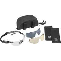 Ensemble de lunettes de s&eacute;curit&eacute; Combat, Lentille Transparent/Fum&eacute;e/Cuivre, Antibu&eacute;e/Anti-&eacute;gratignures, ANSI Z87+ Seagulf Marine Industries Inc.