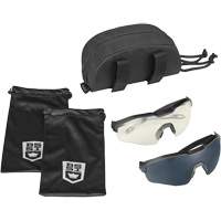 MY6 Safety Glasse Eyeshield Kit, Clear/Smoke Lens, Anti-Fog/Anti-Scratch, ANSI Z87+ Seagulf Marine Industries Inc.