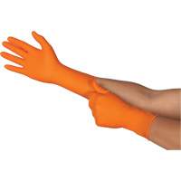 Gants jetables TOUCHNTUFF 93-800, 6,5/7, Latex/N&eacute;opr&egrave;ne/Nitrile, 23,6-mils, Sans poudre, Orange Seagulf Marine Industries Inc.