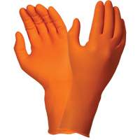 Gants jetables TOUCHNTUFF 93-800, 6,5/7, Latex/N&eacute;opr&egrave;ne/Nitrile, 23,6-mils, Sans poudre, Orange Seagulf Marine Industries Inc.
