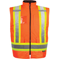High-Visibility 7-in-1 Jacket, Polyester, High Visibility Orange, X-Small Seagulf Marine Industries Inc.