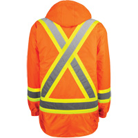 High-Visibility 7-in-1 Jacket, Polyester, High Visibility Orange, X-Small Seagulf Marine Industries Inc.