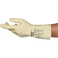 AlphaTec&reg; 87-137 Lightweight Natural Gloves, Size 7, 11.8" L, Rubber Latex, 16-mil Seagulf Marine Industries Inc.