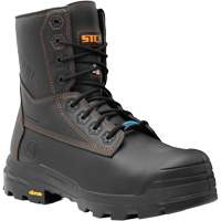 Bottes de travail Metpro Flex avec protecteur m&eacute;tatarsien, Cuir, Taille 4, Imperm&eacute;able Seagulf Marine Industries Inc.