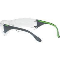 Adapt Lite Grey/Green Safety Glasses, Clear Lens, Anti-Fog/Anti-Scratch, ANSI Z87+/Meets/Exceeds CSA Z94.3 Seagulf Marine Industries Inc.