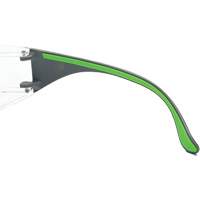 Adapt Lite Grey/Green Safety Glasses, Clear Lens, Anti-Fog/Anti-Scratch, ANSI Z87+/Meets/Exceeds CSA Z94.3 Seagulf Marine Industries Inc.