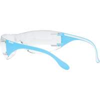 Adapt Lite Blue/White Safety Glasses, Clear Lens, Anti-Fog/Anti-Scratch, ANSI Z87+/Meets/Exceeds CSA Z94.3 Seagulf Marine Industries Inc.