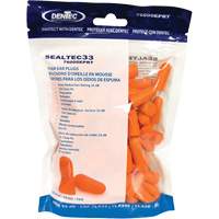 SEALTEC33 Orange Disposable Foam Earplugs, Bulk - Polybag Seagulf Marine Industries Inc.