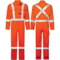 Combinaisons Avenger, 7 oz, Taille 36, Orange haute visibilit&eacute; Seagulf Marine Industries Inc.