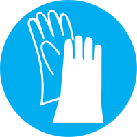 Right to Know Pictogram Labels -Boots, Vinyl, Sheet, 5/8" L x 3/4" W Seagulf Marine Industries Inc.