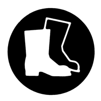 Right to Know Pictogram Labels - Full Protection Suit, Vinyl, Sheet, 5/8" L x 3/4" W Seagulf Marine Industries Inc.