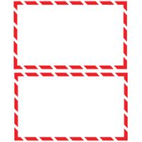 WHMIS Labels 200/Pkg, Paper, Roll, 4-3/4" L x 8-1/2" W Seagulf Marine Industries Inc.
