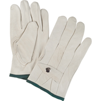 Standard-Duty Ropers Gloves, Medium, Grain Cowhide Palm Seagulf Marine Industries Inc.