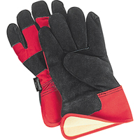 Superior Warmth Winter-Lined Fitters Gloves, Large, Split Cowhide Palm, Thinsulate Inner Lining Seagulf Marine Industries Inc.