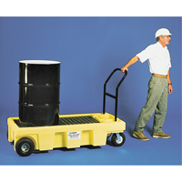 Chariots Poly-Spillcart ATC, 66,5" lo x 29" la x 46,9" h, Cap. de d&eacute;versement 57 gal. US Seagulf Marine Industries Inc.