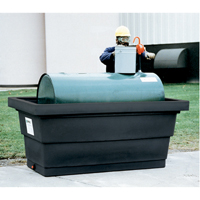 Unit&eacute; de confinement Poly-Tank 275 avec drain, 82,3" lo x 45" la x 35,3" h, 275 gal. US Capacit&eacute; Seagulf Marine Industries Inc.