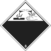 Corrosive Materials TDG Placard, Plastic Seagulf Marine Industries Inc.