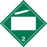 Non-Toxic Gas TDG Placard, Plastic Seagulf Marine Industries Inc.