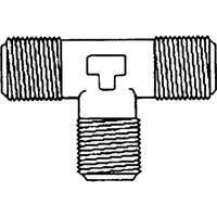 Male Pipe Tee, Brass, 1/8" Seagulf Marine Industries Inc.