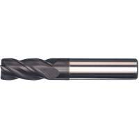 Unequal Helix End Mill, 1/2" Dia., 3" L, 4 Flutes, 1/2" Shank, Carbide Seagulf Marine Industries Inc.