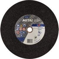 Metal A Chop Saw Cut-Off Wheel, 14" x 3/32", 1" Arbor, Type 01/41, Aluminum Oxide, 4365 RPM Seagulf Marine Industries Inc.