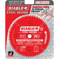 Lame de scie &agrave; d&eacute;couper Steel Demon, 7-1/4", 70 dents, Pour M&eacute;tal Seagulf Marine Industries Inc.