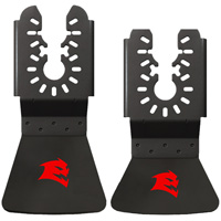 Jeu de grattoirs oscillants en acier &agrave; teneur &eacute;lev&eacute;e en carbone de taille universelle pour le retrait d'adh&eacute;sif Seagulf Marine Industries Inc.