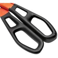 13" Serrated Aluminum Tinner Snip with Dipped Handle, 3" Cut Length, Straight Cut Seagulf Marine Industries Inc.