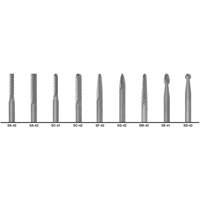 CLE-LINE 1855 Double Cut Carbide Burr Set, 9 Pieces Seagulf Marine Industries Inc.
