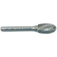 Fraise ovale, 1/4" dia., 1/4" Tige, 3/8" Prof. de la coupe Seagulf Marine Industries Inc.