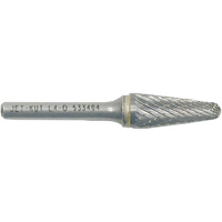 Fraise conique avec extr&eacute;mit&eacute; en rayon L4-D JET-KUT, 1/4" dia., 1/4" Tige, 1-1/8" Prof. de la coupe Seagulf Marine Industries Inc.