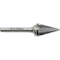 Fraise conique M4-D JET-KUT, 3/8" dia., 1/4" Tige, 5/8" Prof. de la coupe Seagulf Marine Industries Inc.