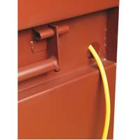Armoire &agrave; tablettes Jobsite, Acier, 47,5 pi³, Rouge Seagulf Marine Industries Inc.