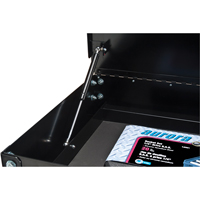 Chariot utilitaire, 4 tiroirs, 18" lo x 33" la x 39" h, Noir Seagulf Marine Industries Inc.