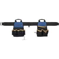 20 Pocket Tool Belt Combo, Polyester, Black Seagulf Marine Industries Inc.