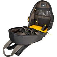 Techgear 53-Pocket Tool Backpack, 16" L x 13-1/4" W, Black, Polyester Seagulf Marine Industries Inc.