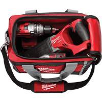 Packout Tool Bag, Ballistic Nylon, 2 Pockets, Black/Red Seagulf Marine Industries Inc.