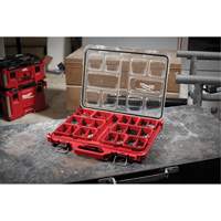 Organisateur profil&eacute; Packout, 19-3/4" x 16-2/5" x 2-1/2", Noir/Rouge Seagulf Marine Industries Inc.
