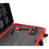 Packout Tool Case with Customizable Insert, 20-7/10" x 15-1/5" x 6-1/5", Black/Red Seagulf Marine Industries Inc.